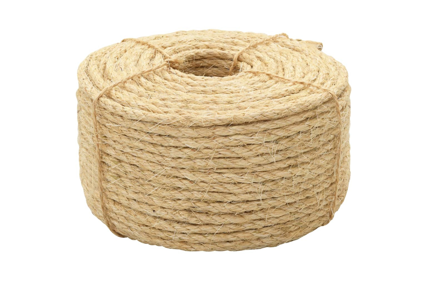 vidaXL 144797 Rope 100% Sisal 10mm 50 M