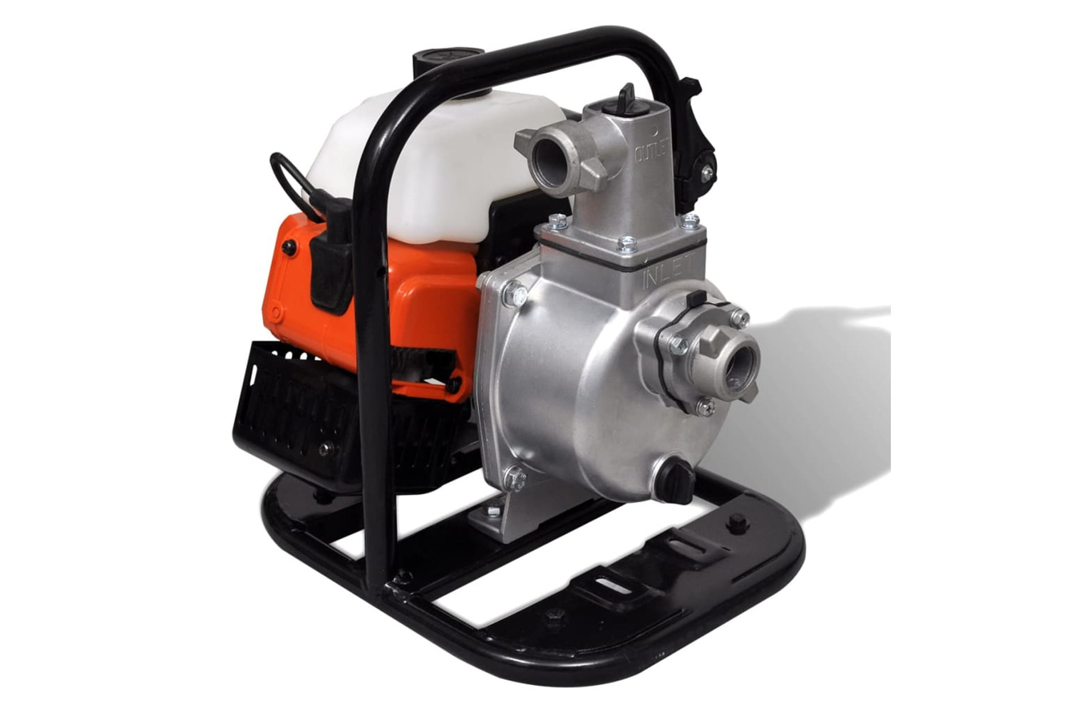 vidaXL 141660 Petrol Powered Water Pump 2 Stroke 1.2 Kw 0.95 L