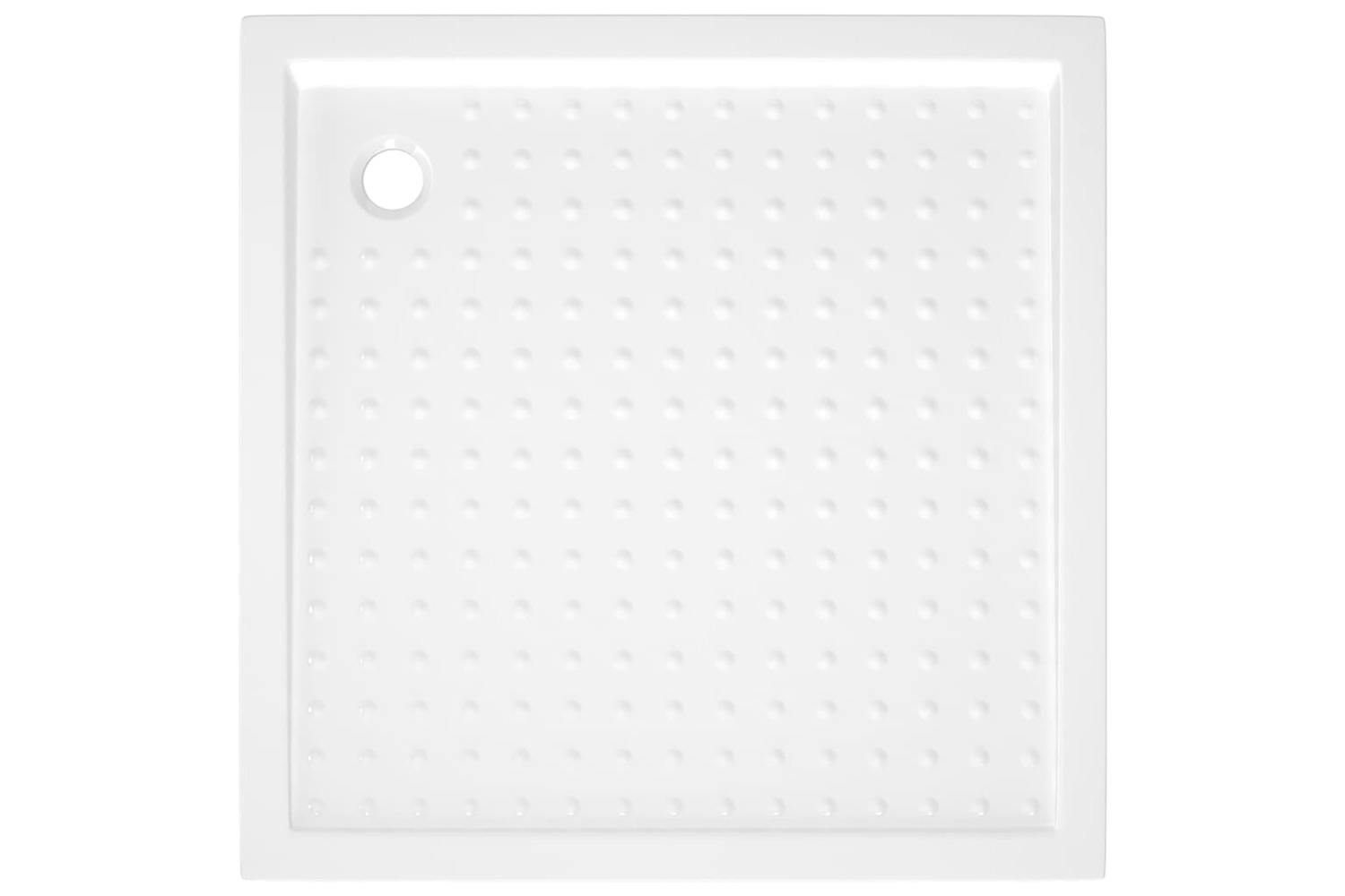 Vidaxl 148900 Shower Base Tray With Dots White 80x80x4 Cm Abs