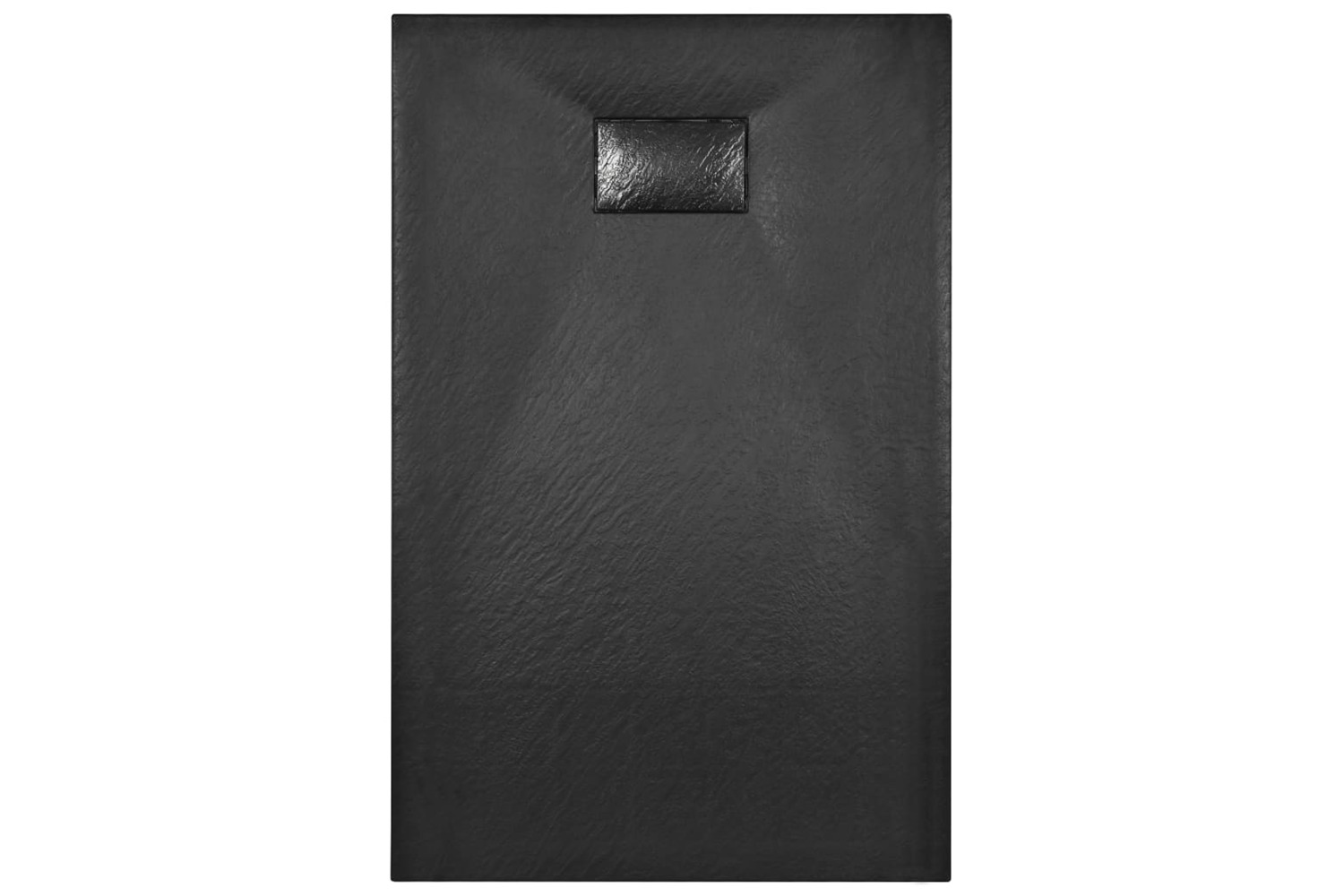 vidaXL 144781 Shower Base Tray | Black