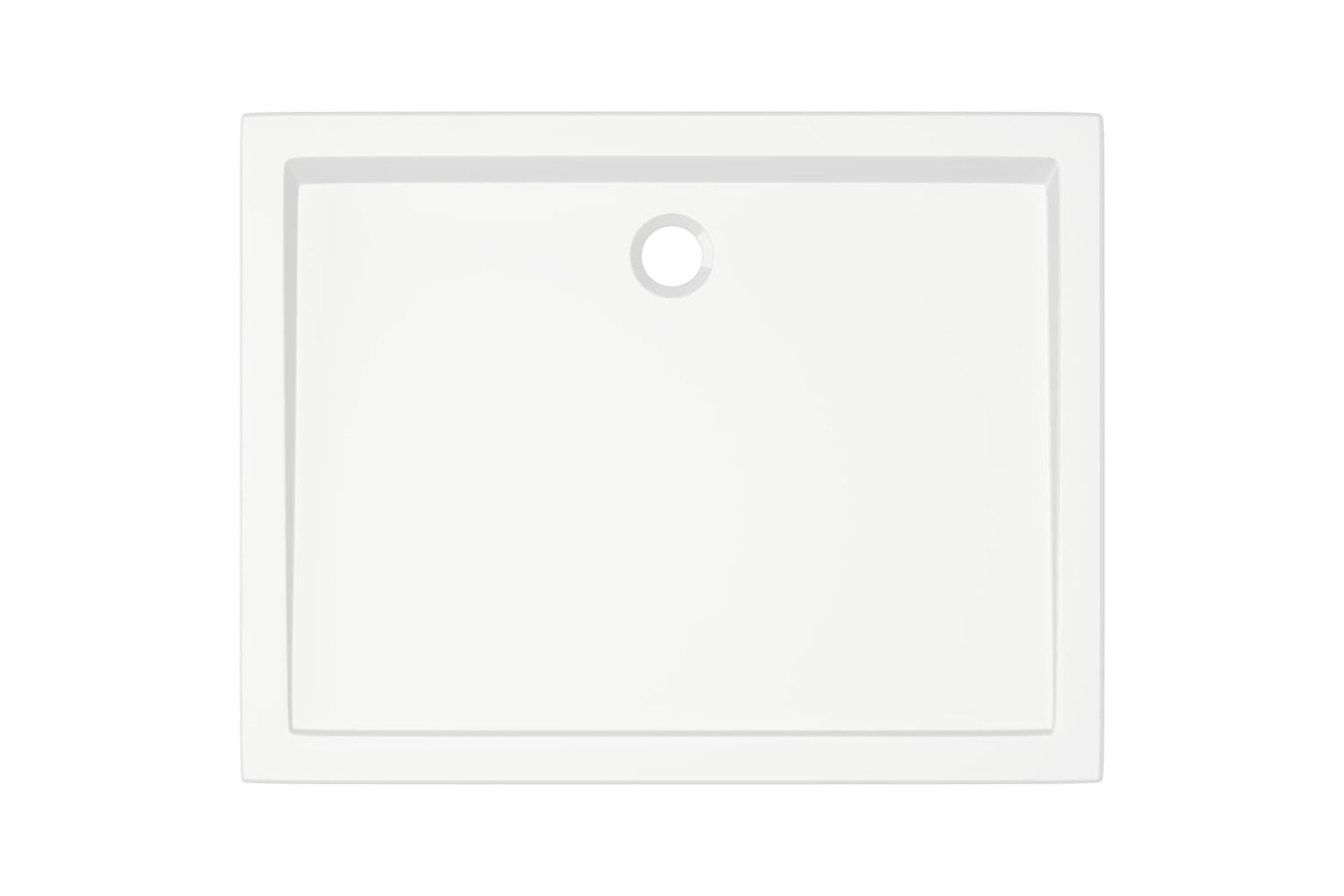 vidaXL 148903 Rectangular Abs Shower Base Tray 80x100cm