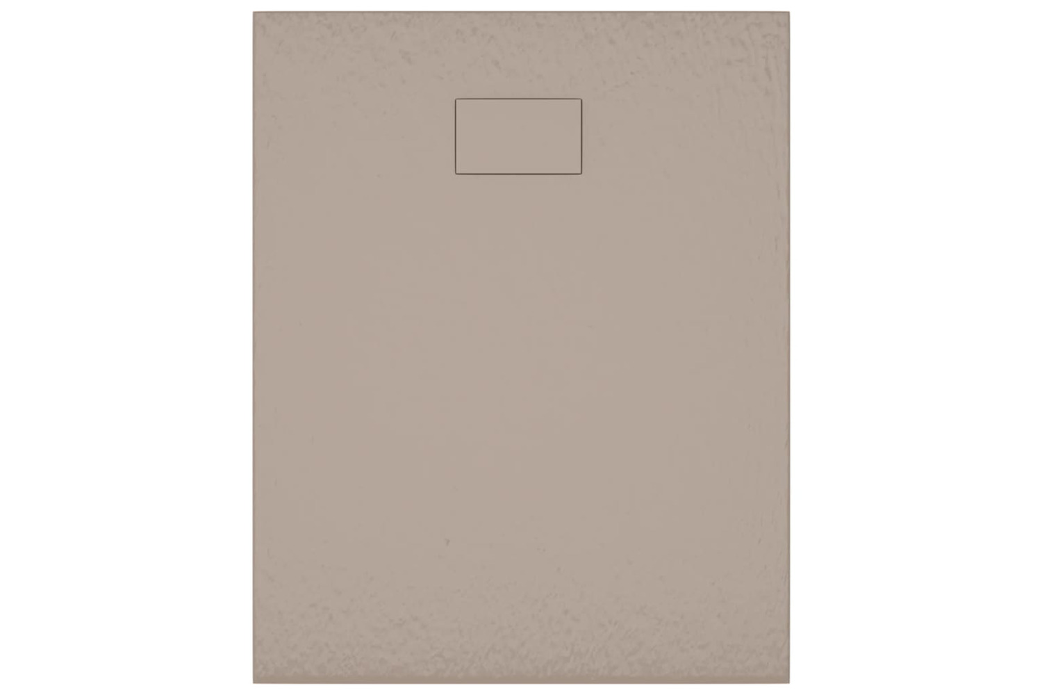 vidaXL 148927 Shower Base Tray Smc Brown 100x80cm