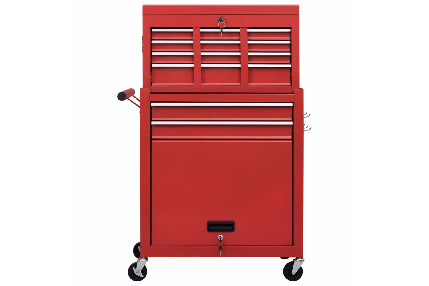 vidaXL 142360 Tool Trolley With Tools 7 Layers