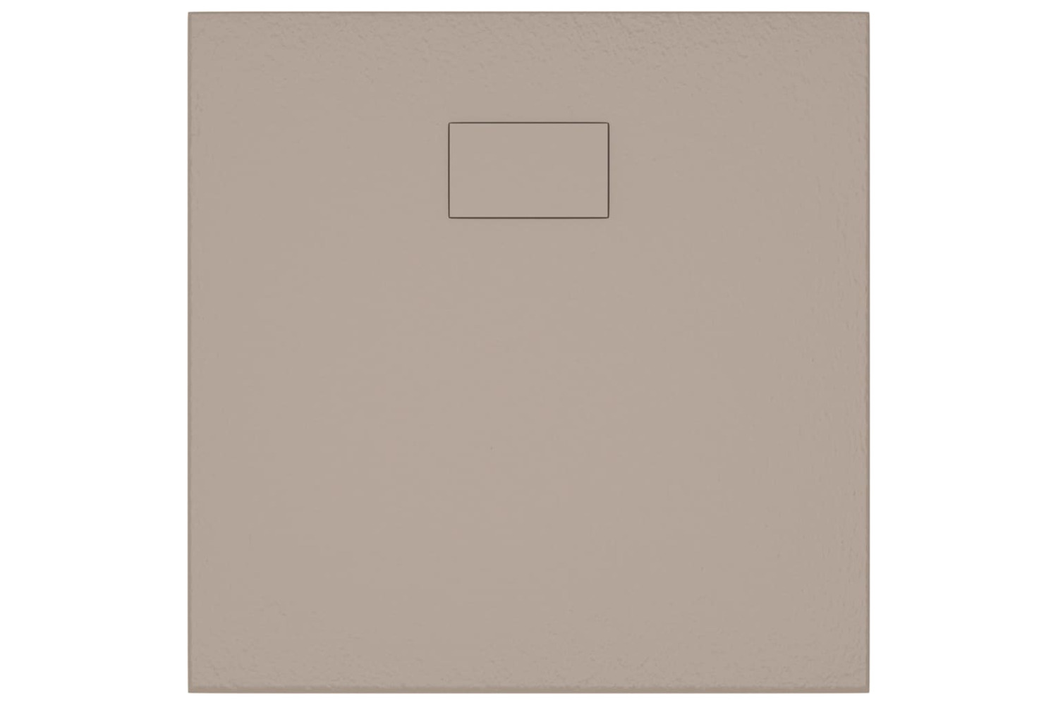 vidaXL 148925 Shower Base Tray Smc Brown 90x90cm