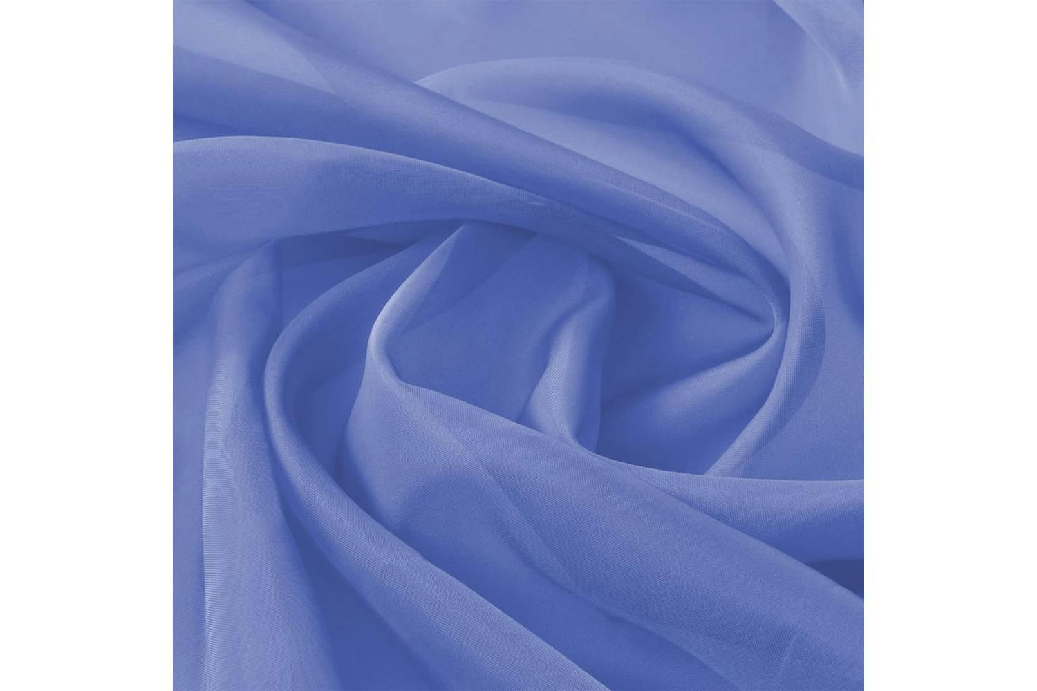 Vidaxl 132259 Voile Fabric 1.45x20 M Royal Blue