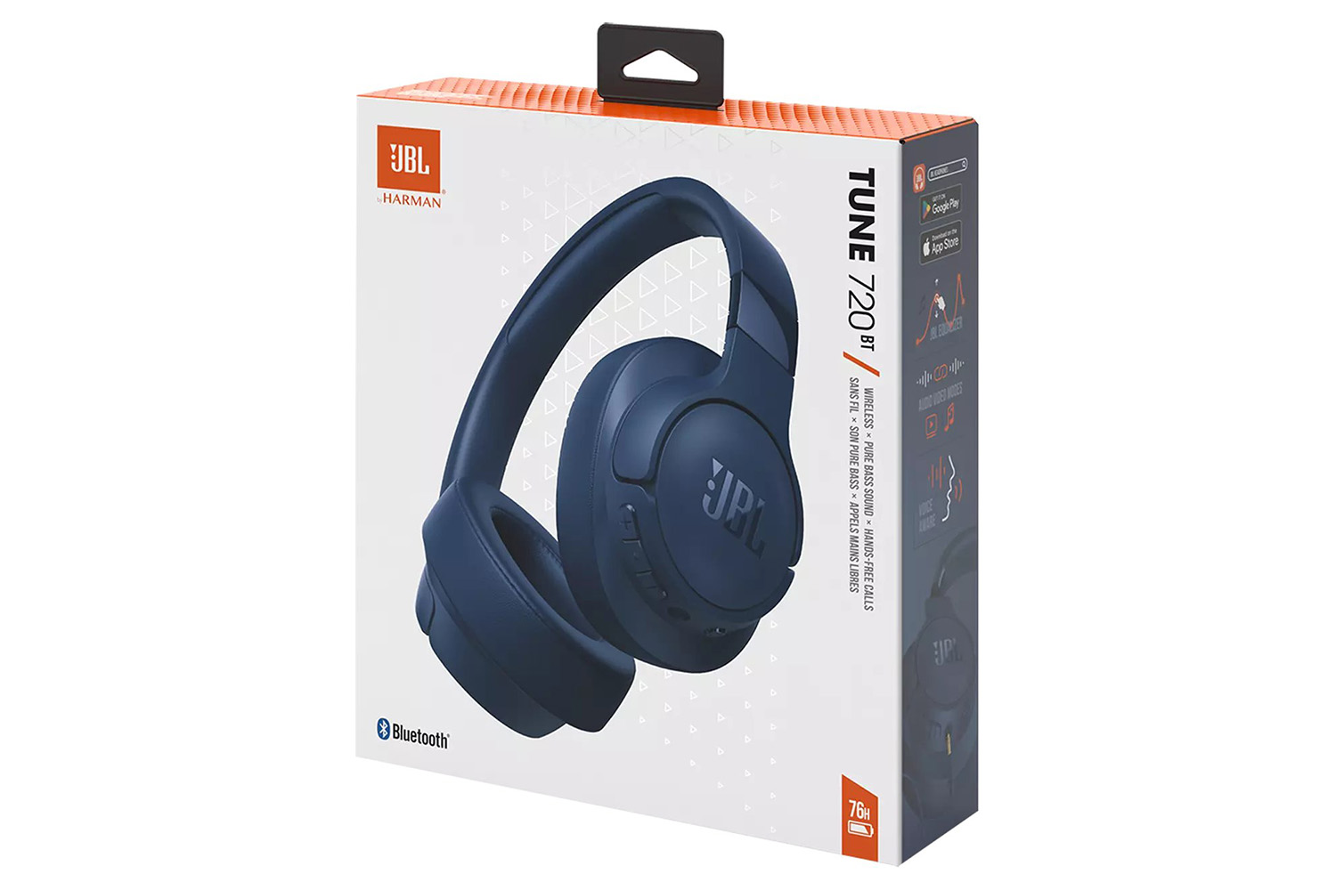 JBL Tune 720BT Wireless On Ear Headphones Blue Ireland