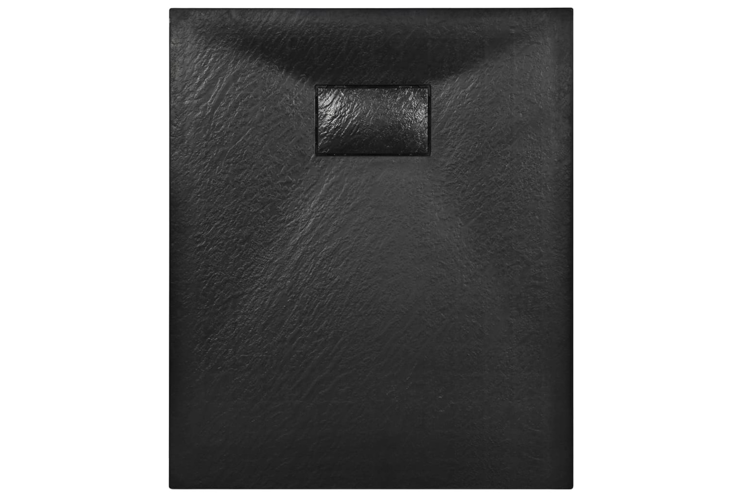 vidaXL 144777 Shower Base Tray Smc Black 90x70cm