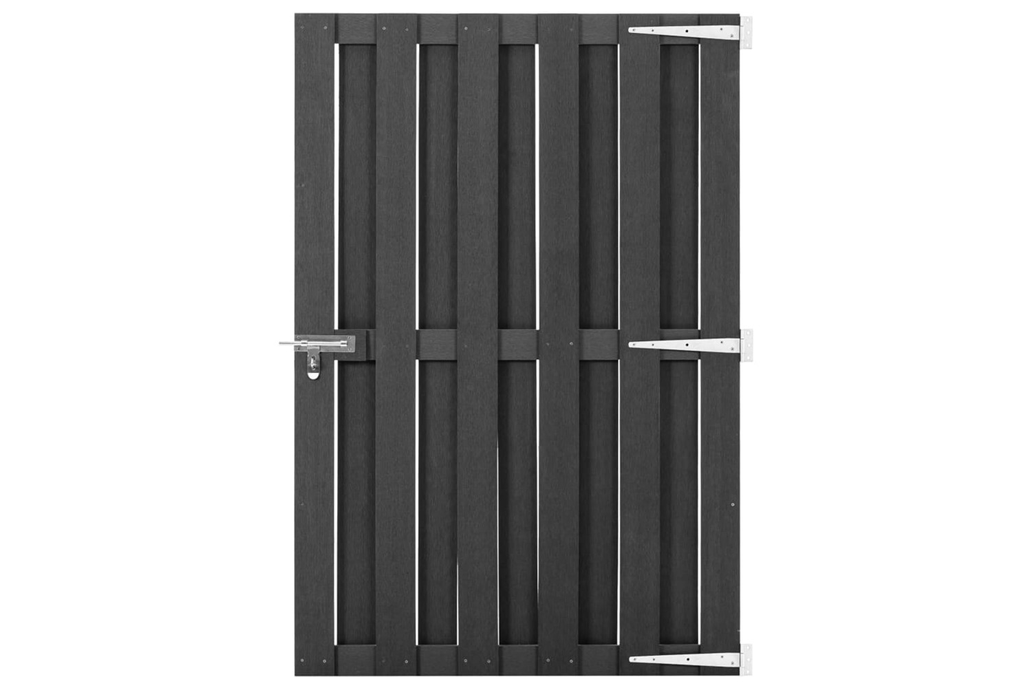 vidaXL 49085 Garden Gate Wpc 100x150cm Grey