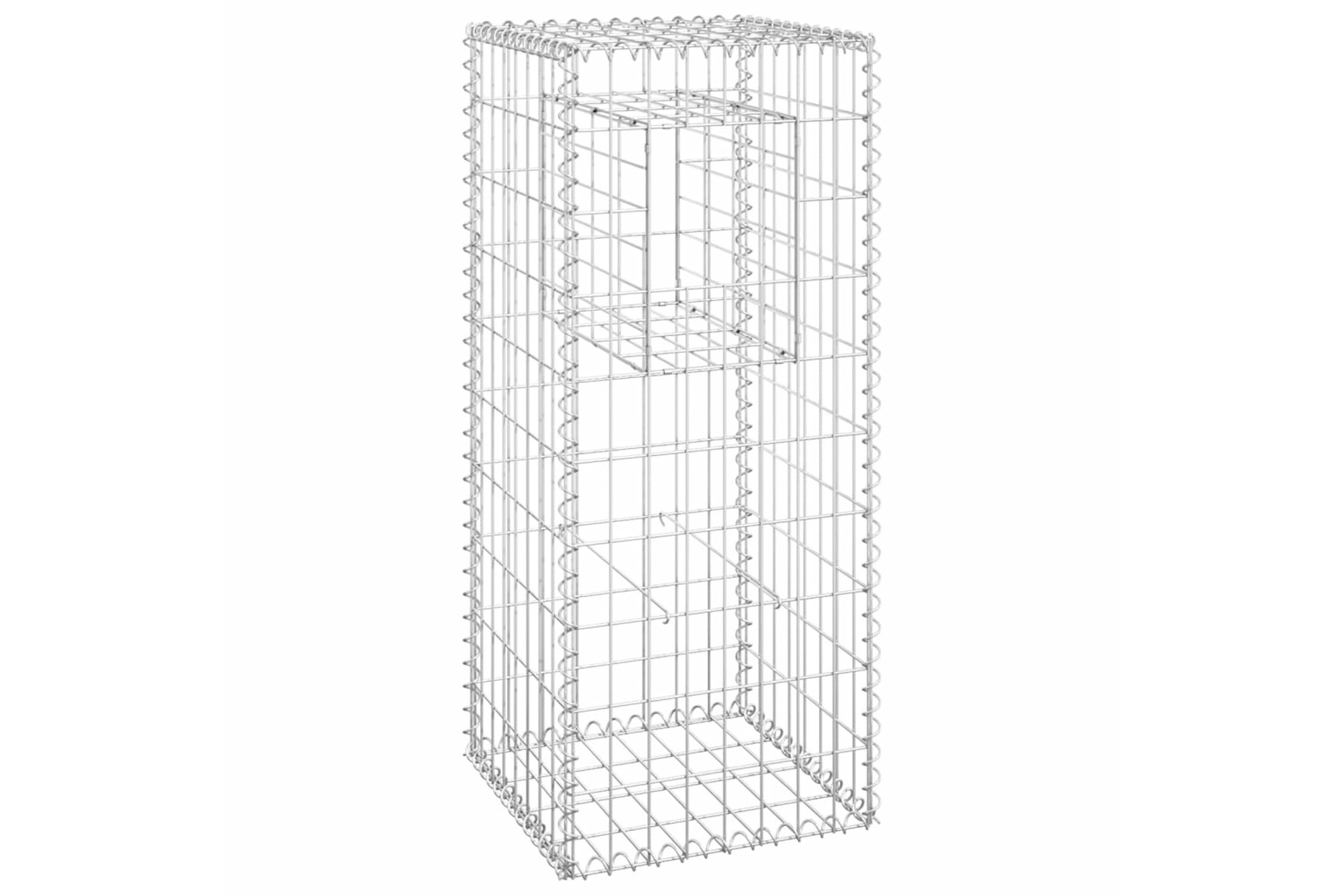 vidaXL 151260 Gabion Basket Post 40x40x100cm Iron
