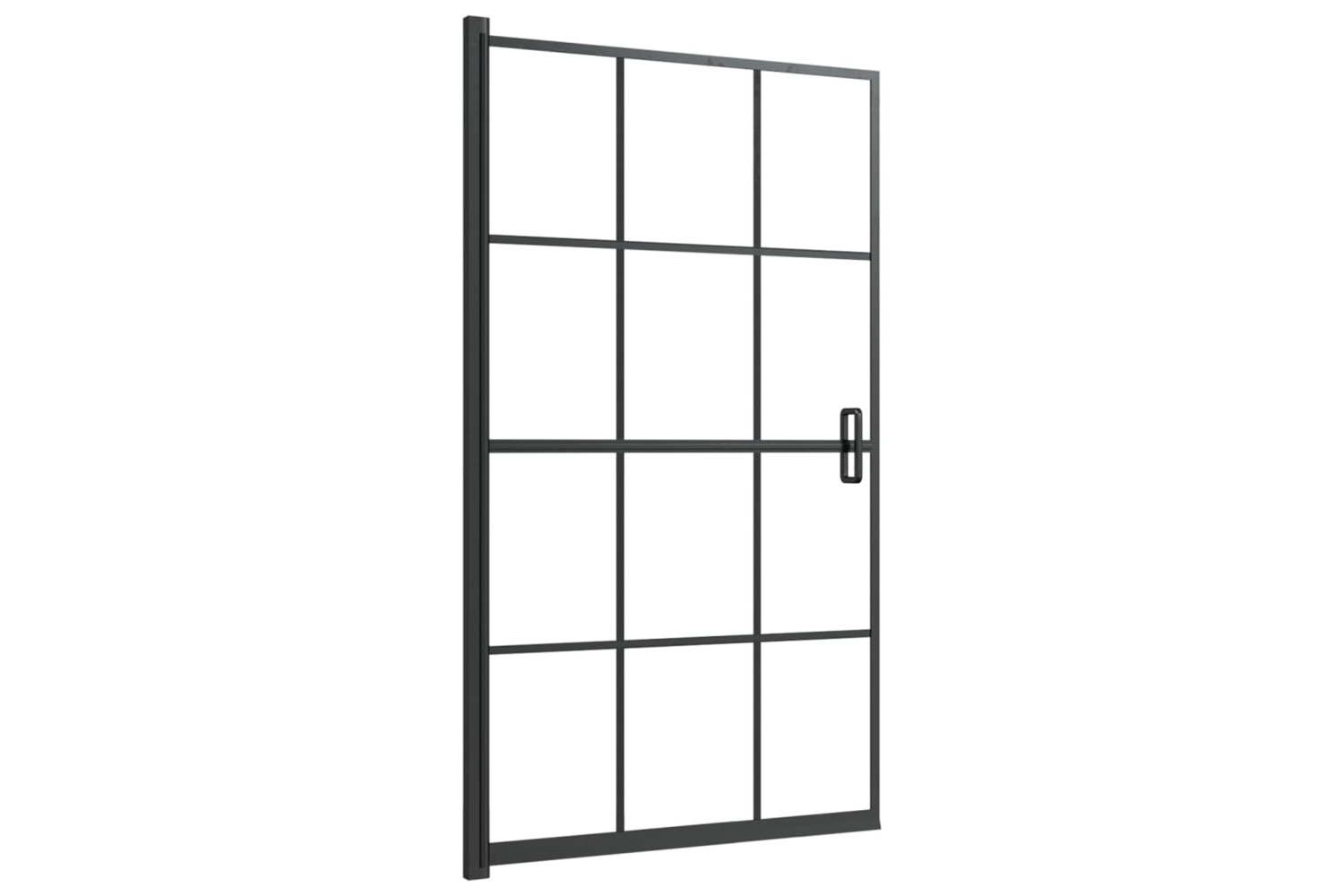 vidaXL 150746 Shower Enclosure | Transparent & Black