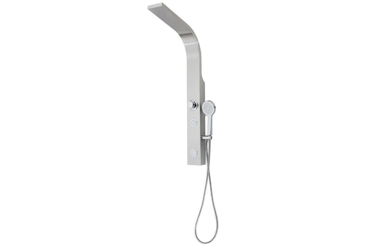 Schutte 429386 Shower Panel Sansibar Stainless Steel Colour
