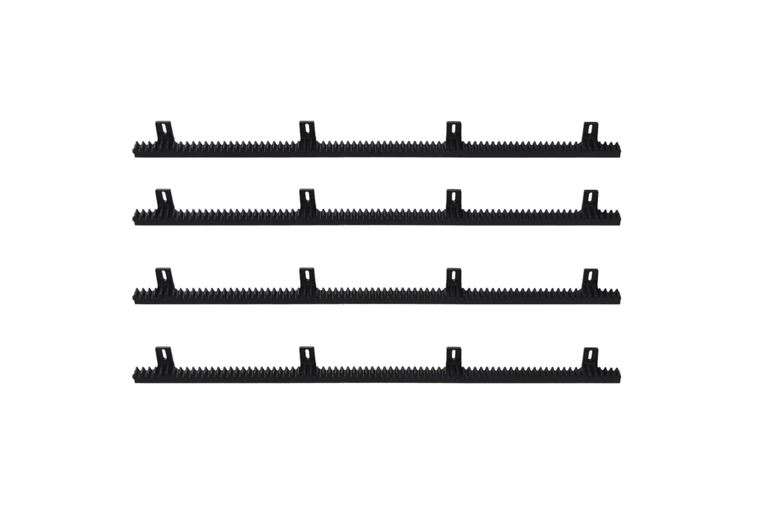 vidaXL 141346 4 Pcs Nylon Rack For Sliding Gate Opener