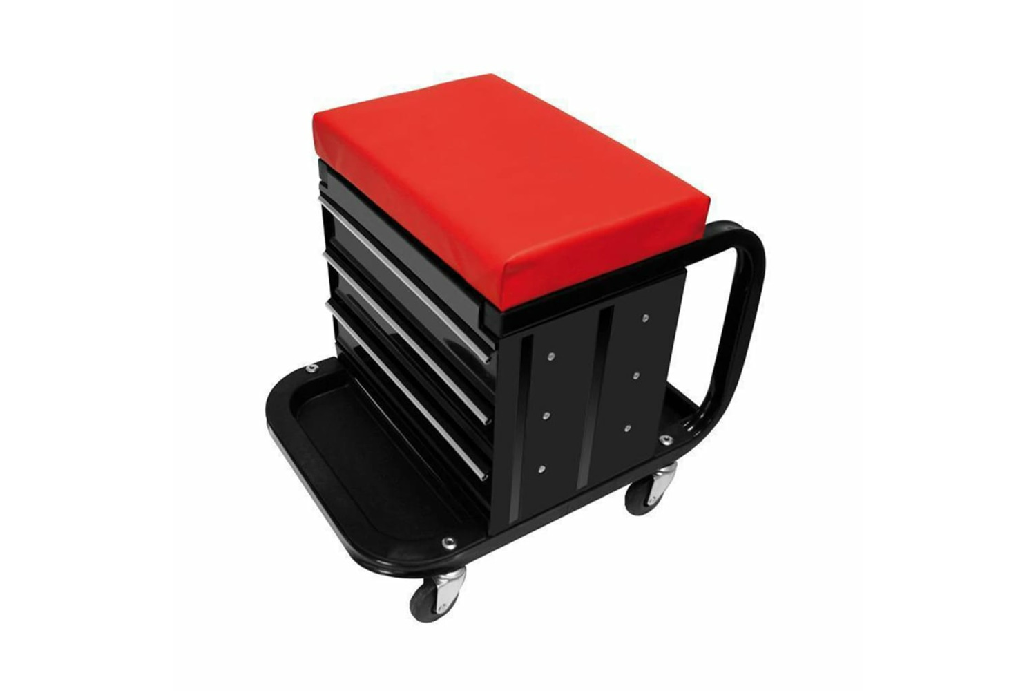 Proplus 404084 Mobile Workshop Roller Seat With Storage 580526