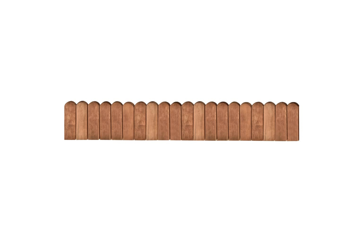 vidaXL 49106 Border Roll Brown 120cm Impregnated Pinewood