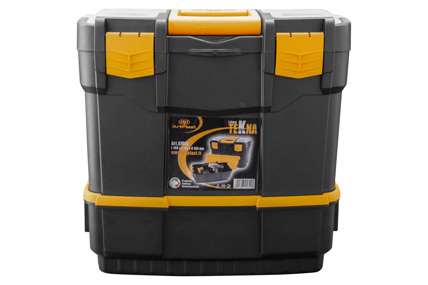 vidaXL 151842 Tool Box 460x280x455mm Pp