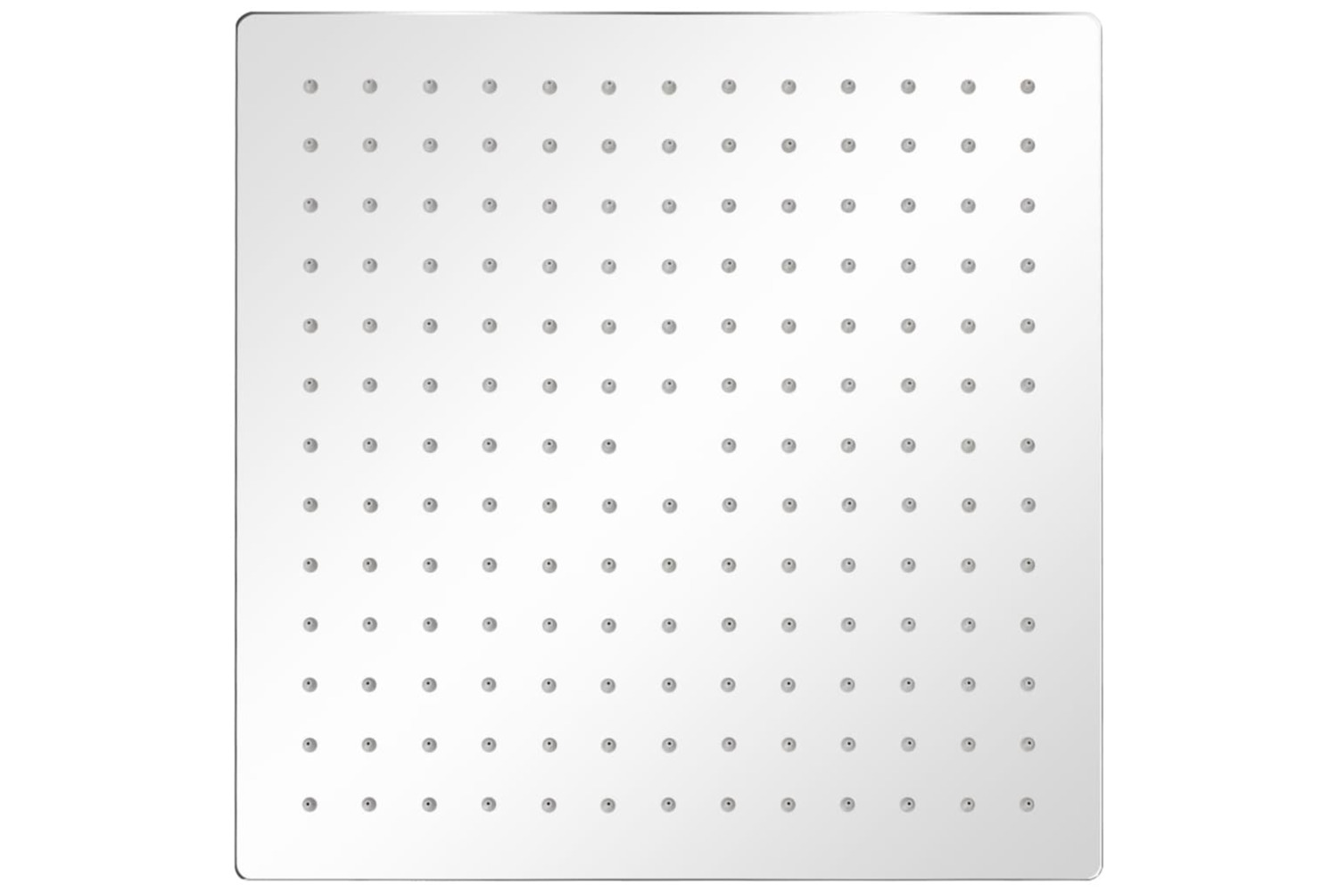 vidaXL 275941 Rain Shower Head 2 Pcs Stainless Steel 30x30cm