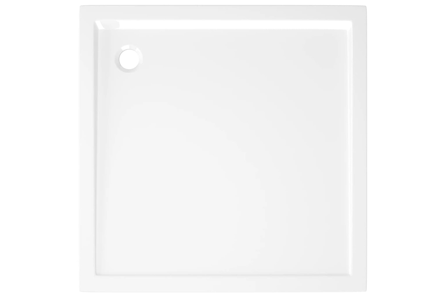 vidaXL 148904 Square Abs Shower Base Tray 90x90cm