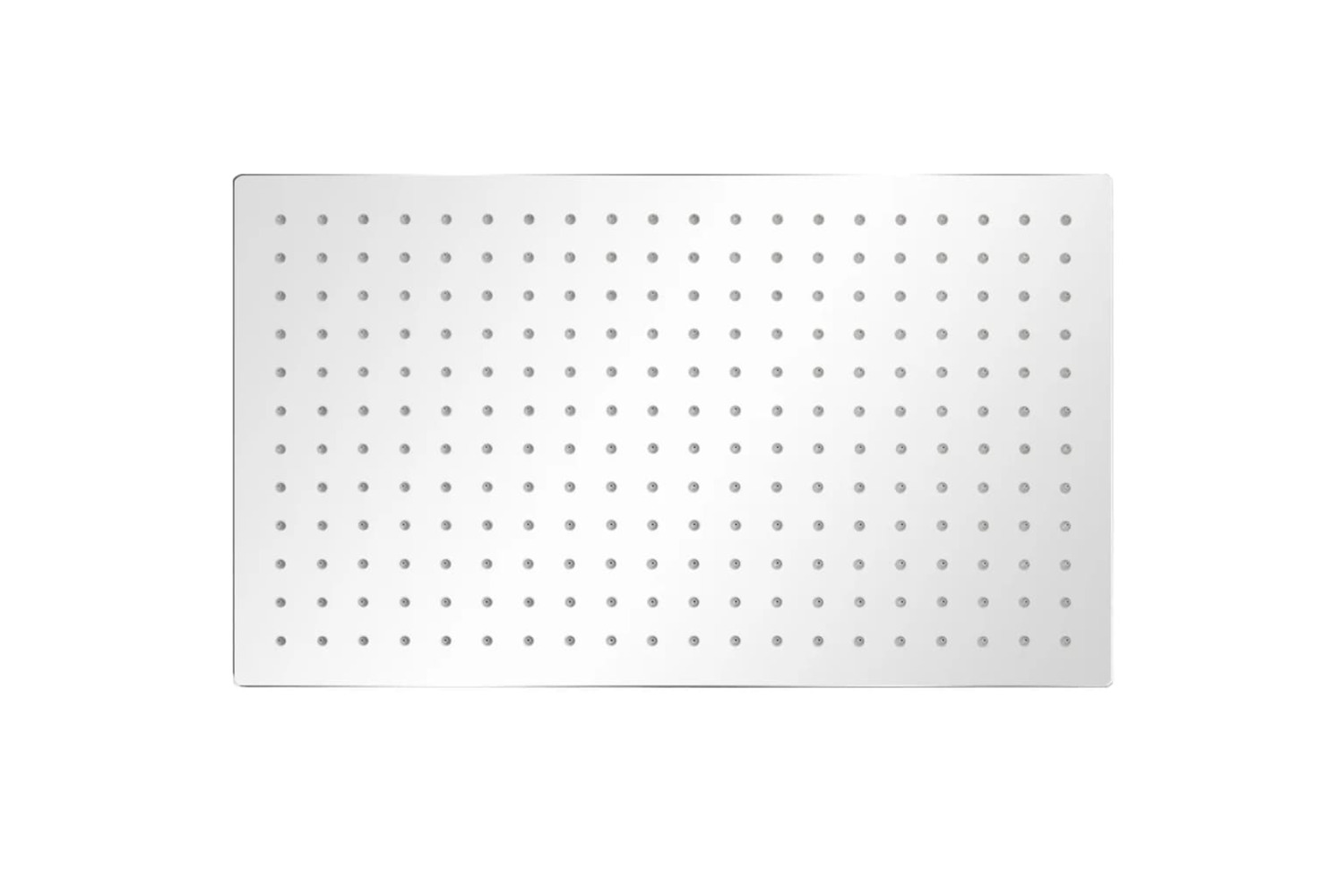 vidaXL 275946 Rain Shower Head 2 Pcs Stainless Steel 30x50cm