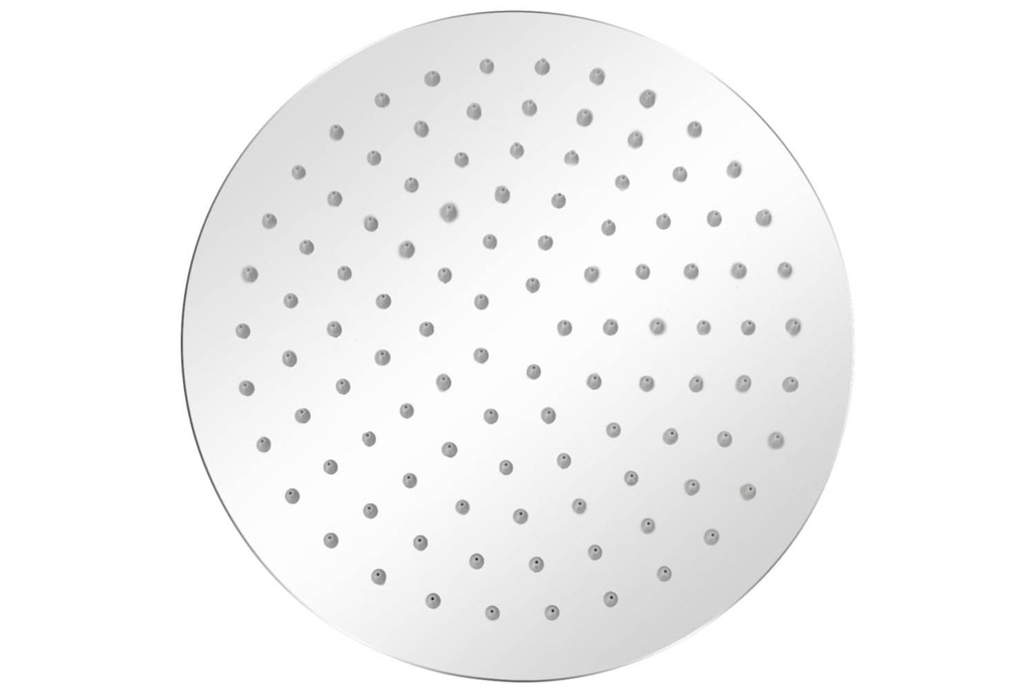 vidaXL 275935 Rain Shower Head 2 Pcs Stainless Steel ÃÂ 25cm