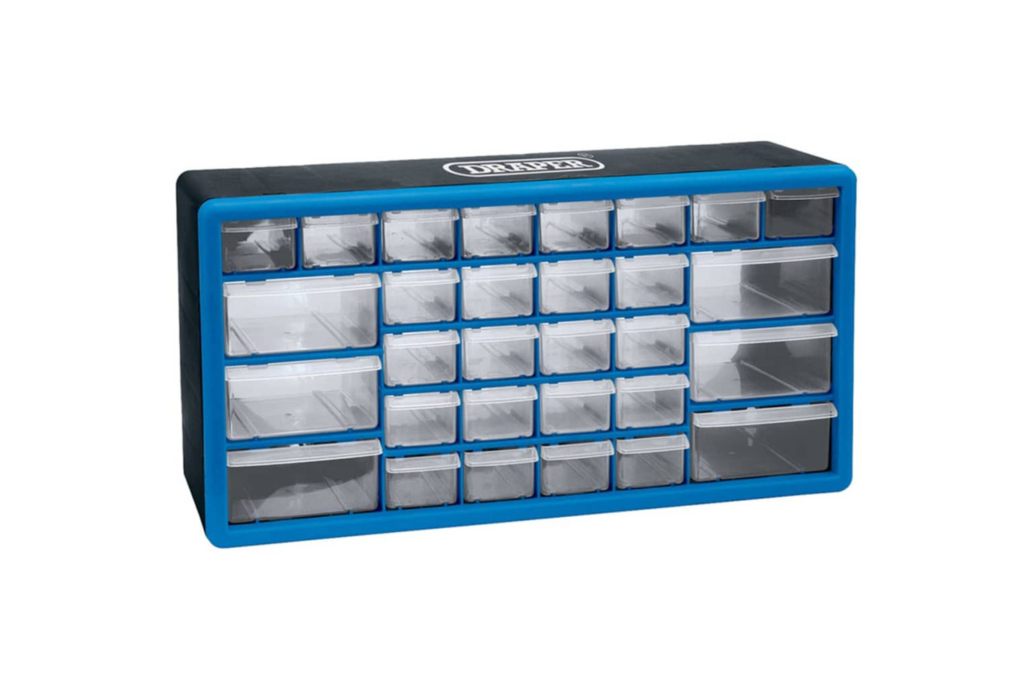 Draper Tools 415045 30-drawer Tool Organiser Blue 12015