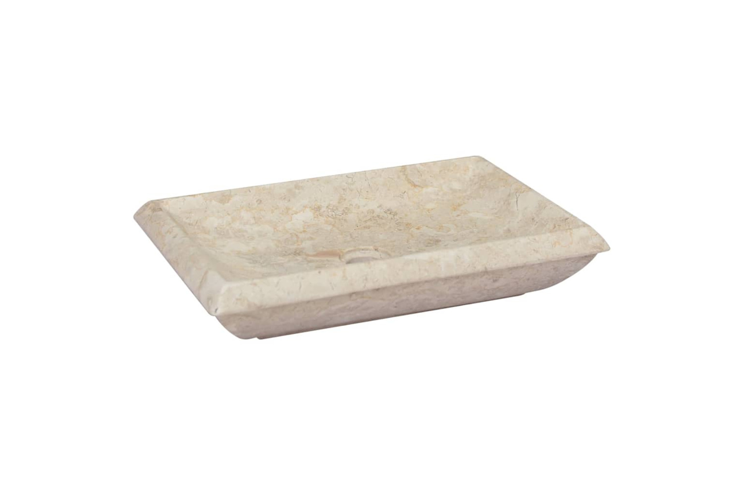 vidaXL 149162 Sink Cream 50x35x10cm Marble