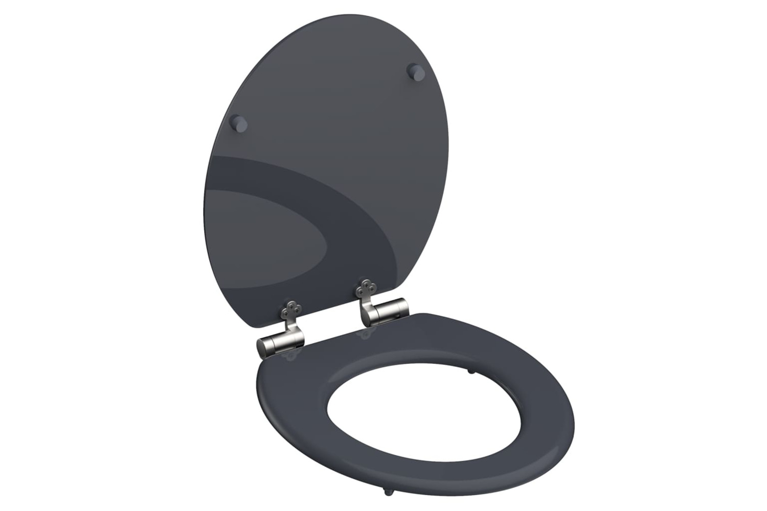 Schutte 438738 Toilet Seat With Soft-close Spirit Athrazit Anthracite Matte