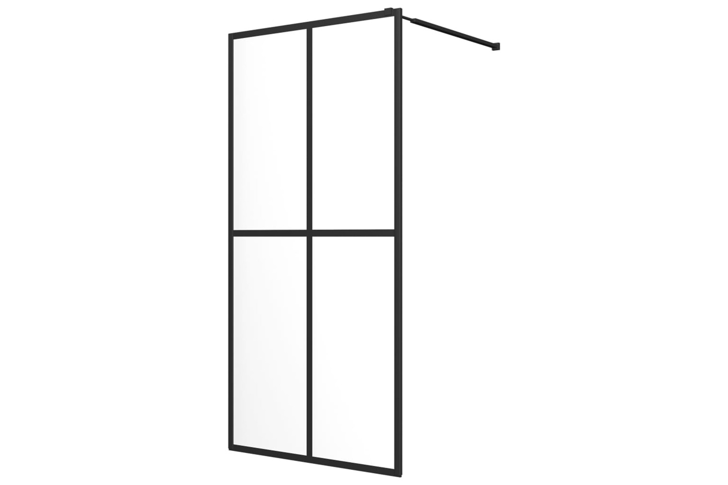 vidaXL 145680 Walk-in Shower Screen Clear Tempered Glass 90x195cm