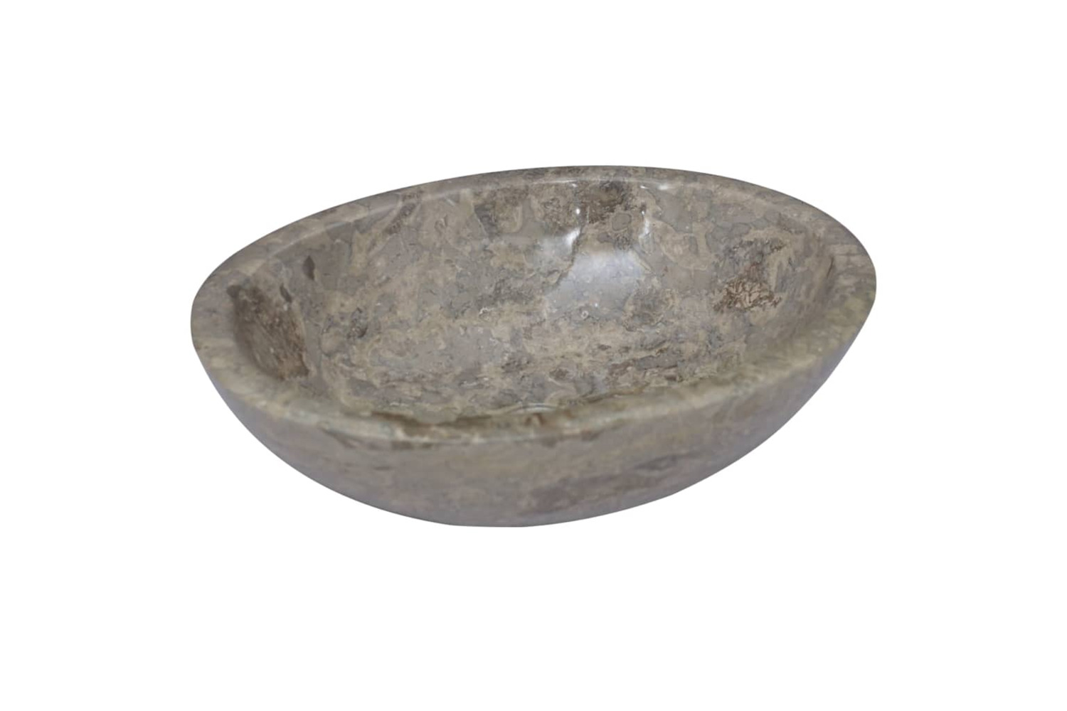 vidaXL 149173 Sink Grey 53x40x15cm Marble