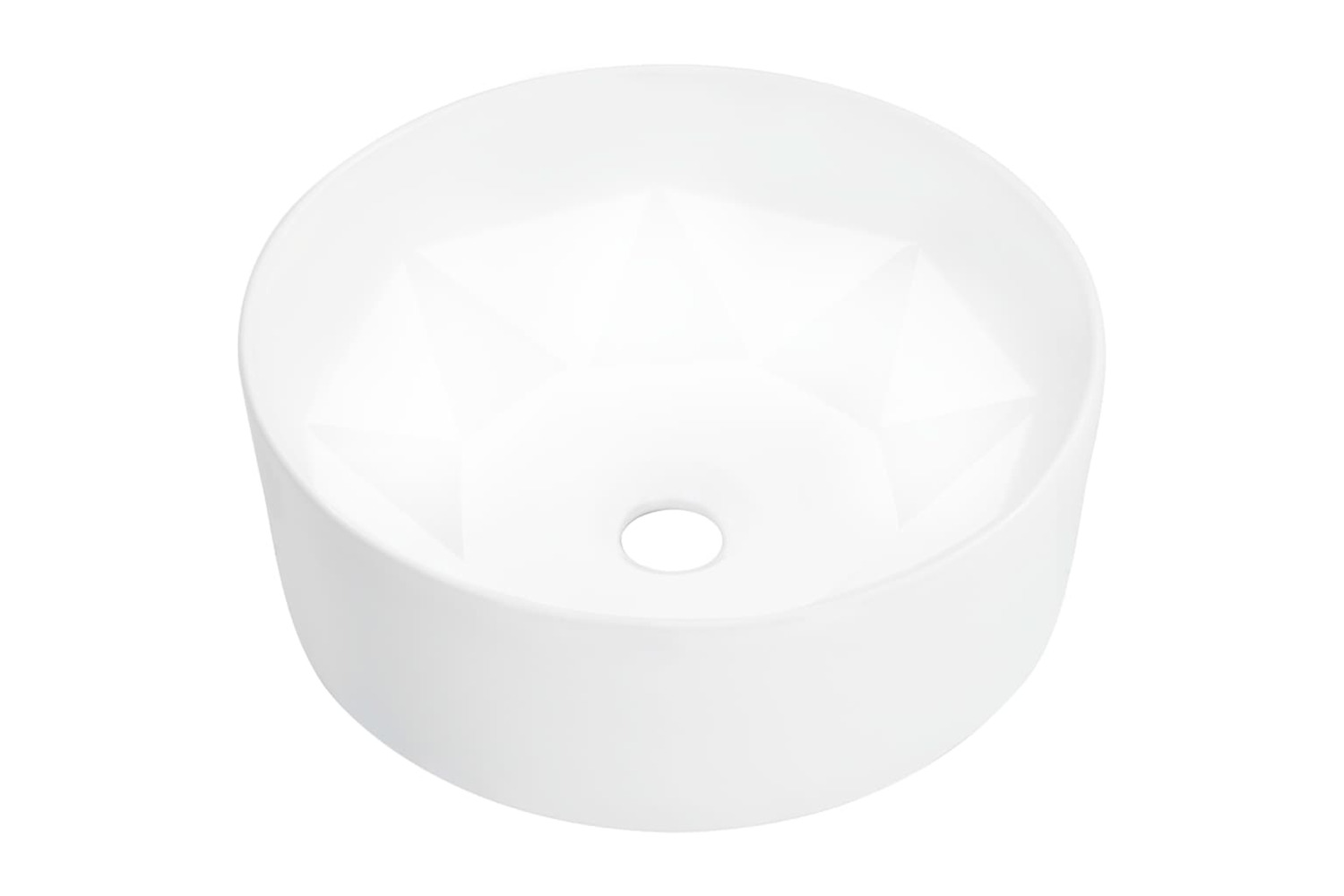 vidaXL 143909 Wash Basin 36x14cm Ceramic White