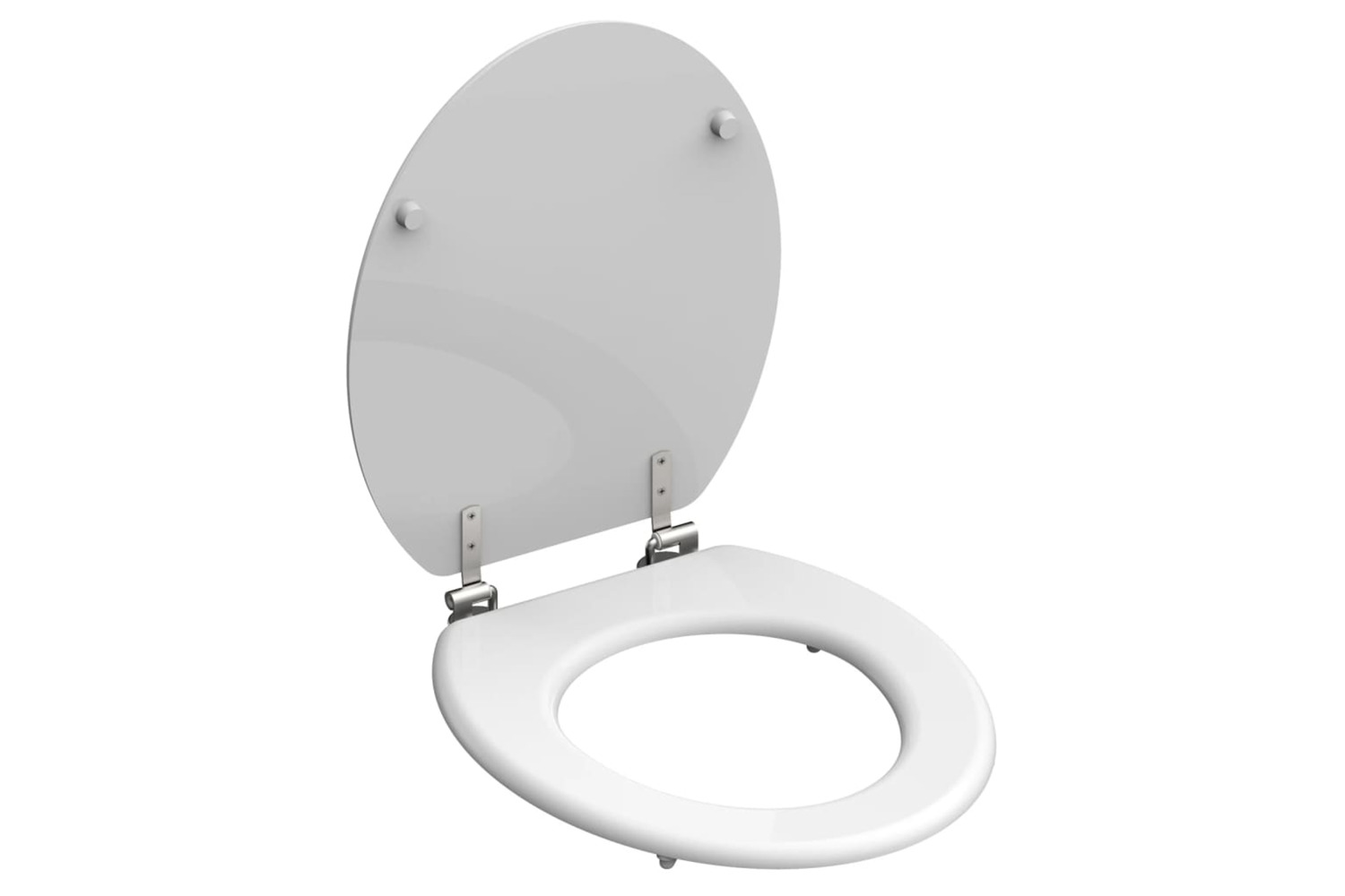 Schutte 438732 Toilet Seat White Wood Core