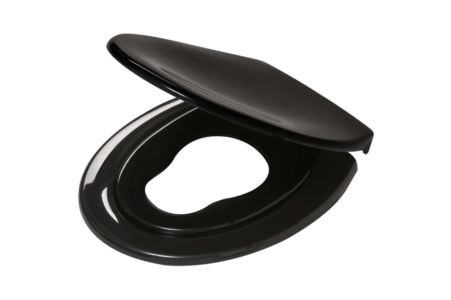 Tiger 432035 Toilet Seat And Children Seat Tulsa Black