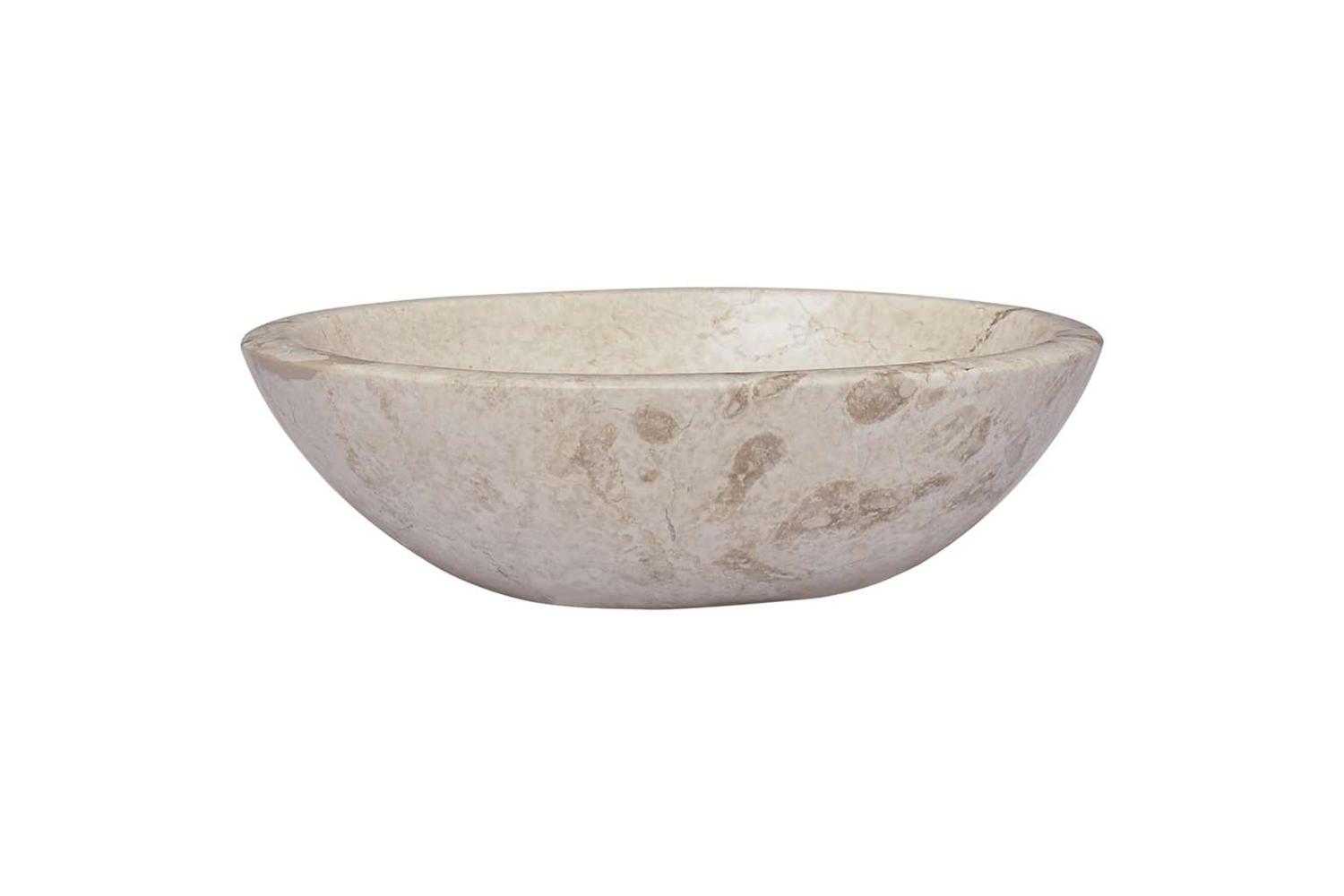 Vidaxl Sink Cream 53x40x15 Cm Marble