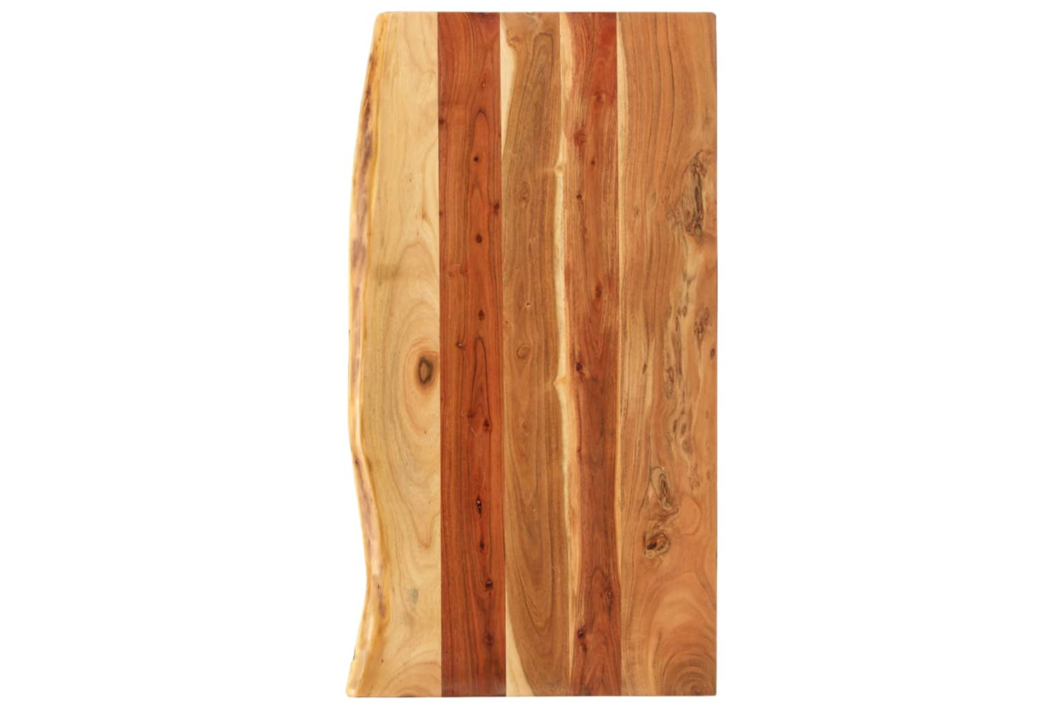 vidaXL 286321 Bathroom Vanity Top Solid Acacia Wood 100x52x2.5cm