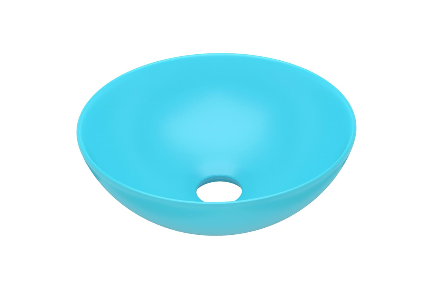 vidaXL 146980 Bathroom Sink Ceramic Light Green Round