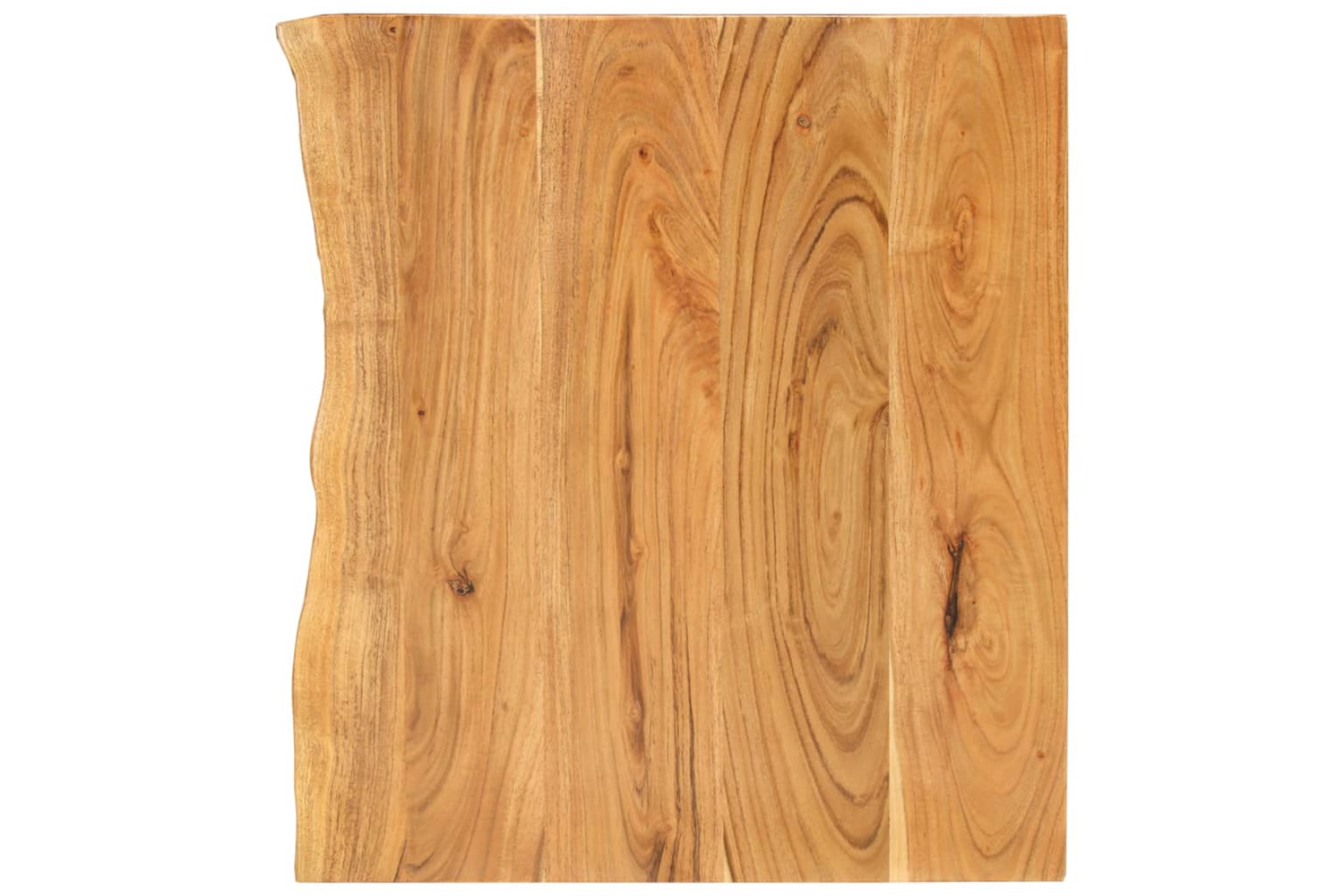 vidaXL 286317 Bathroom Vanity Top Solid Acacia Wood 58x52x2.5cm