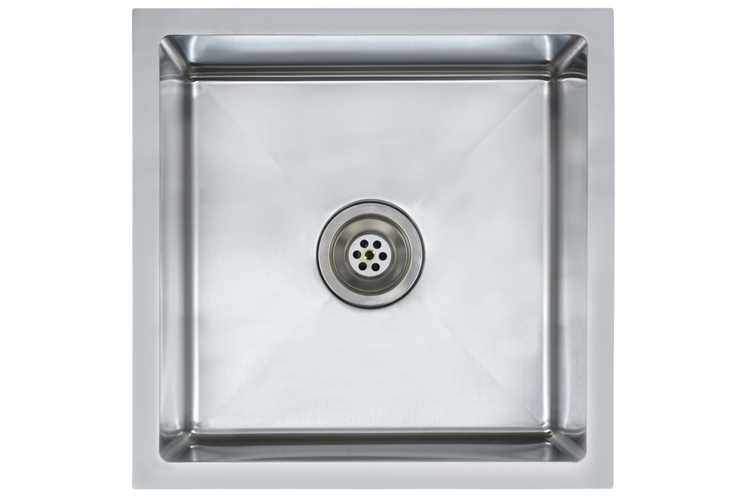 vidaXL 145077 Handmade Kitchen Sink Stainless Steel