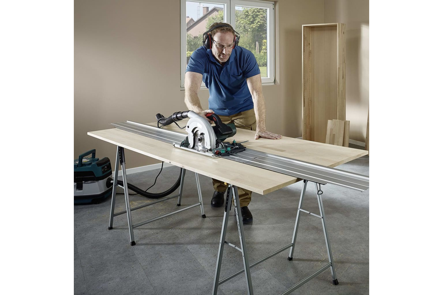 Wolfcraft 432091 Guide Rail Extension Set For Circular Saws Fks 145