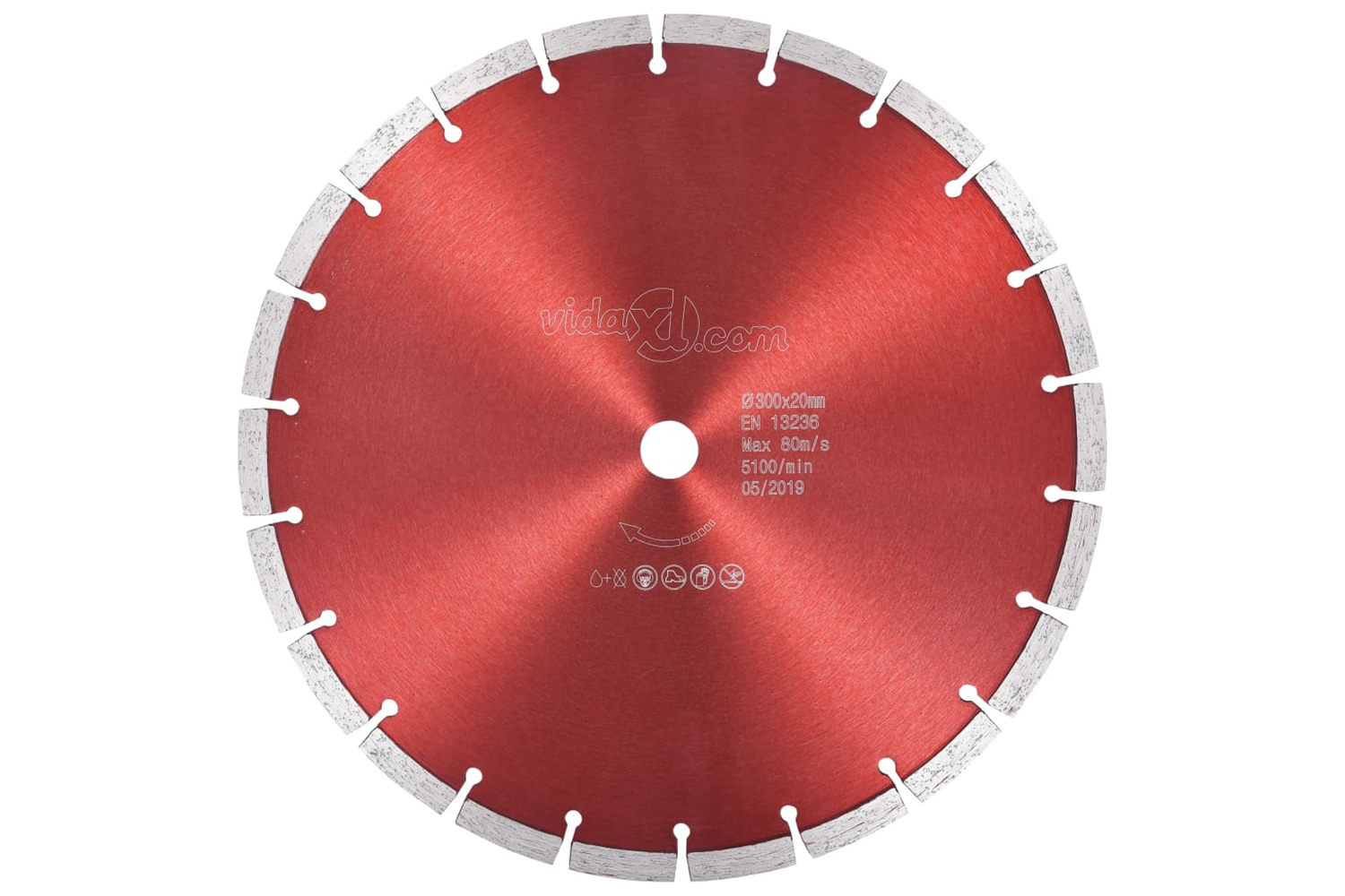 vidaXL 143239 Diamond Cutting Disc Steel 300mm