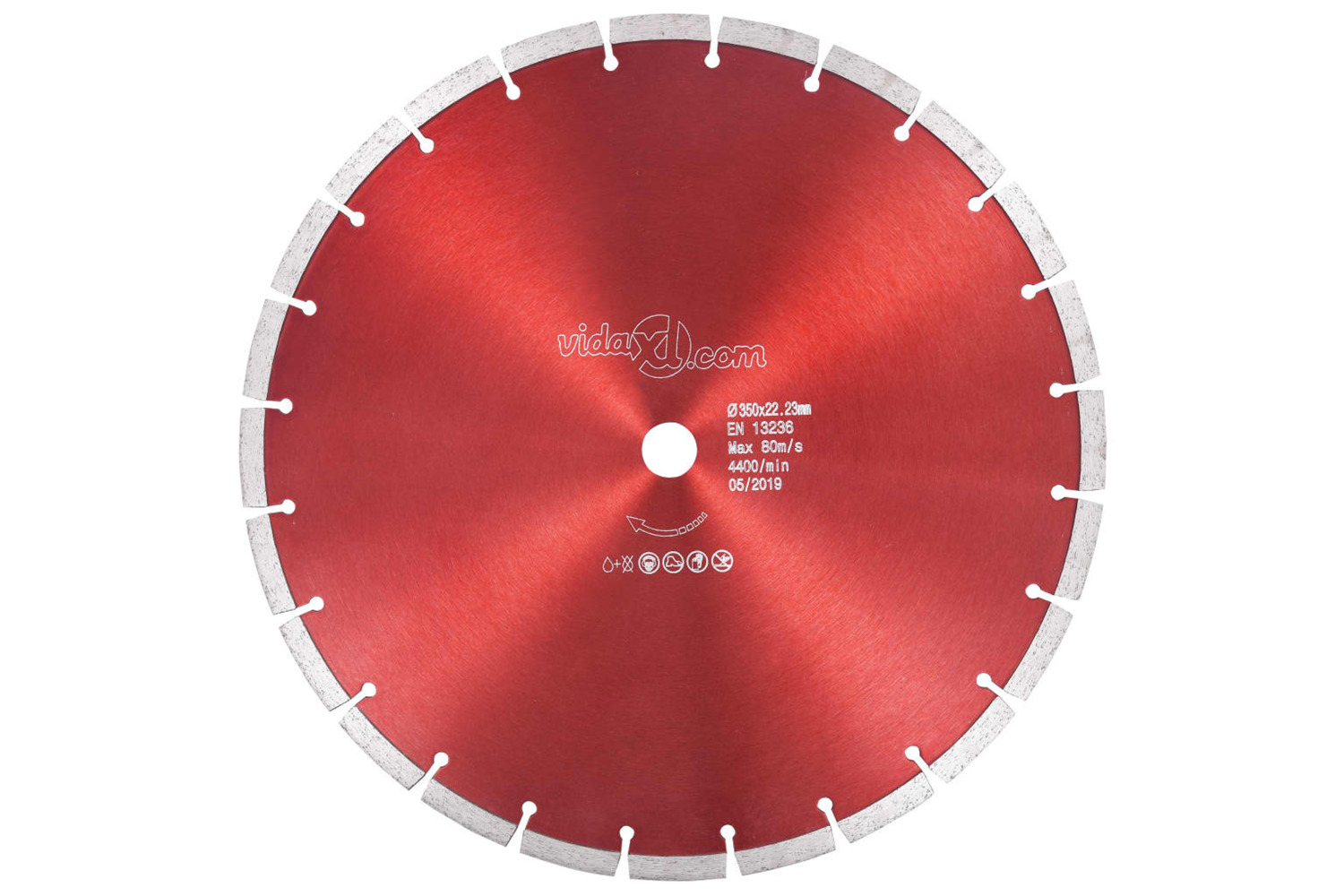 vidaXL 143243 Diamond Cutting Disc Steel 350mm
