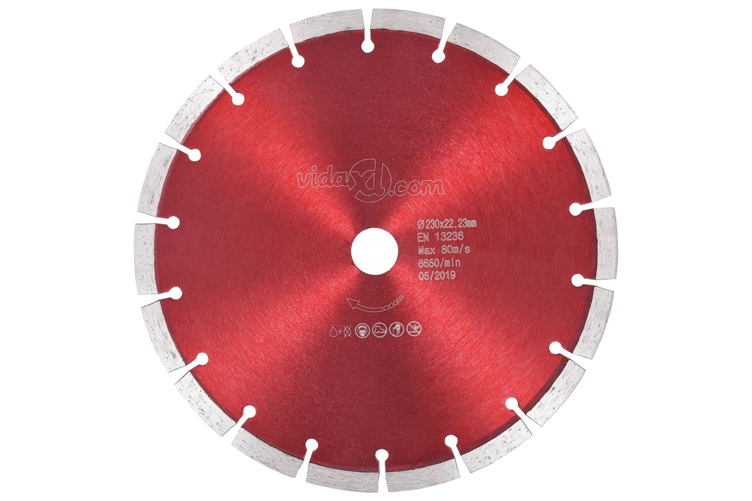 vidaXL 143238 Diamond Cutting Disc Steel 230mm