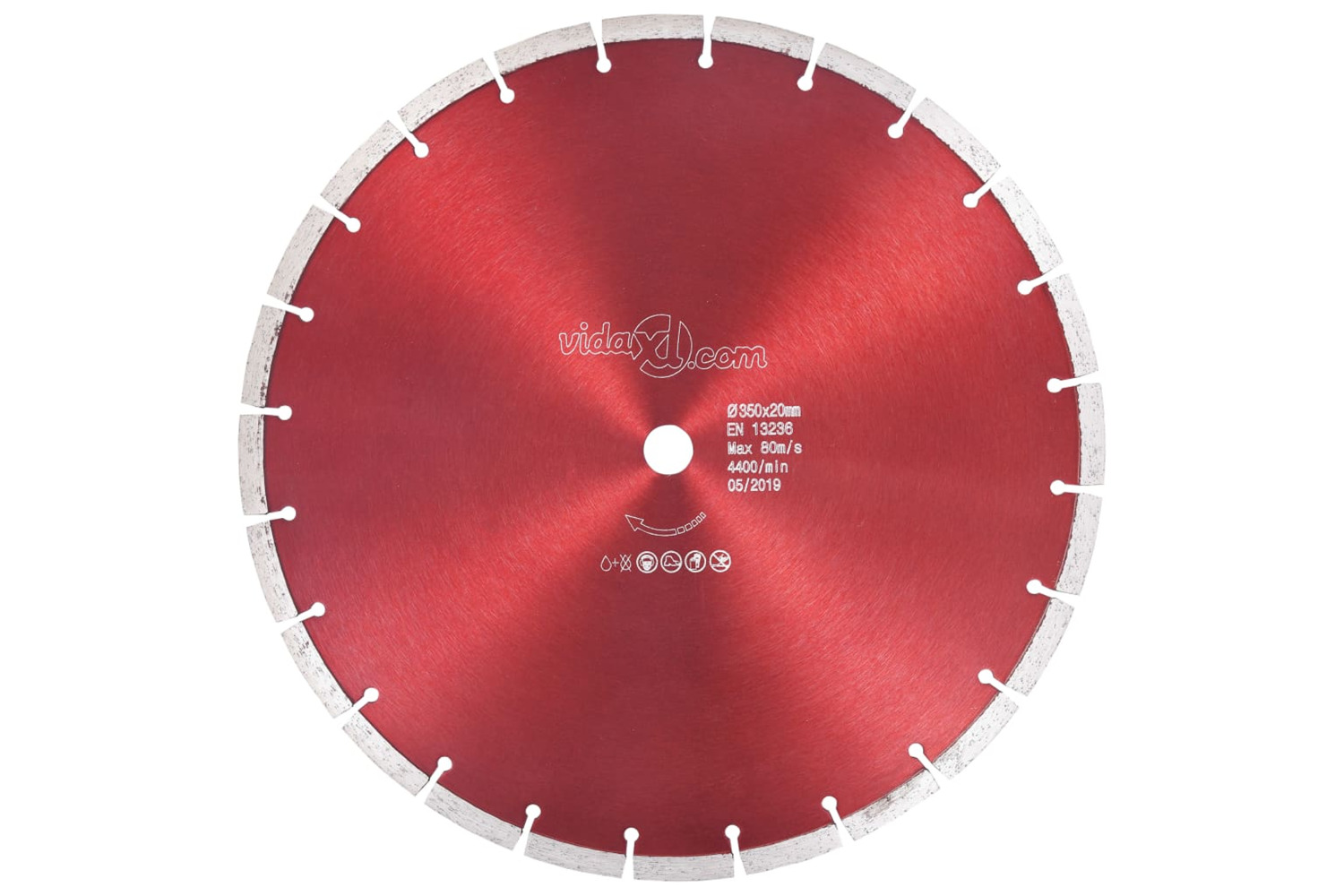 vidaXL 143242 Diamond Cutting Disc Steel 350mm