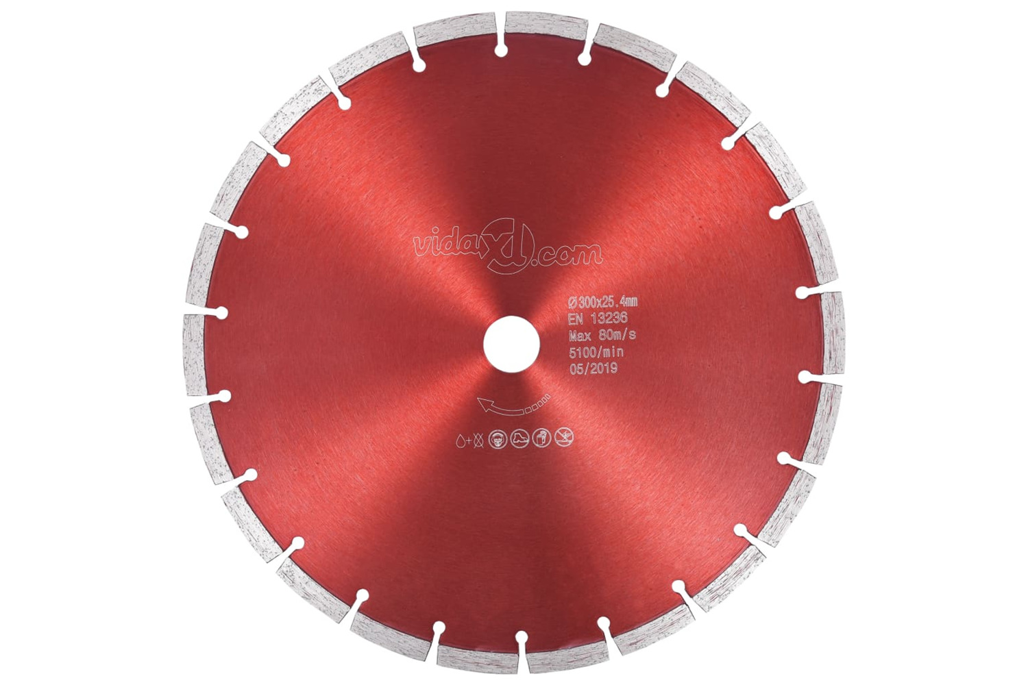 vidaXL 143241 Diamond Cutting Disc Steel 300mm