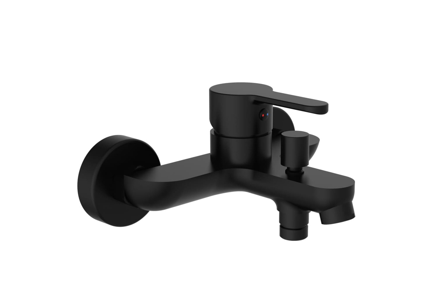 Schütte Bath Mixer Denver Matt Black