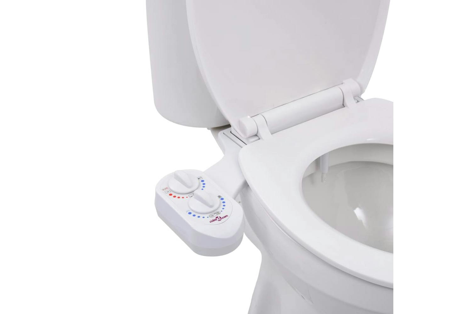 Vidaxl 145291 Bidet Toilet Seat Attachment Hot Cold Water Single Nozzle