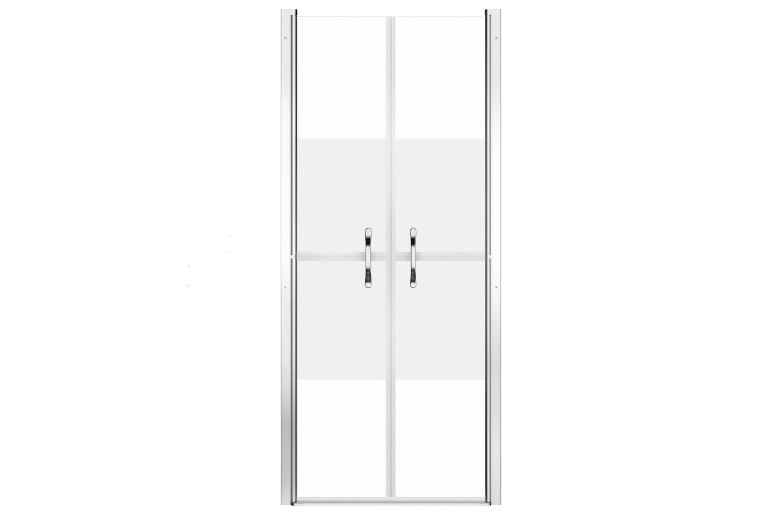 vidaXL 148785 Shower Door Half Frosted Esg 71x190cm