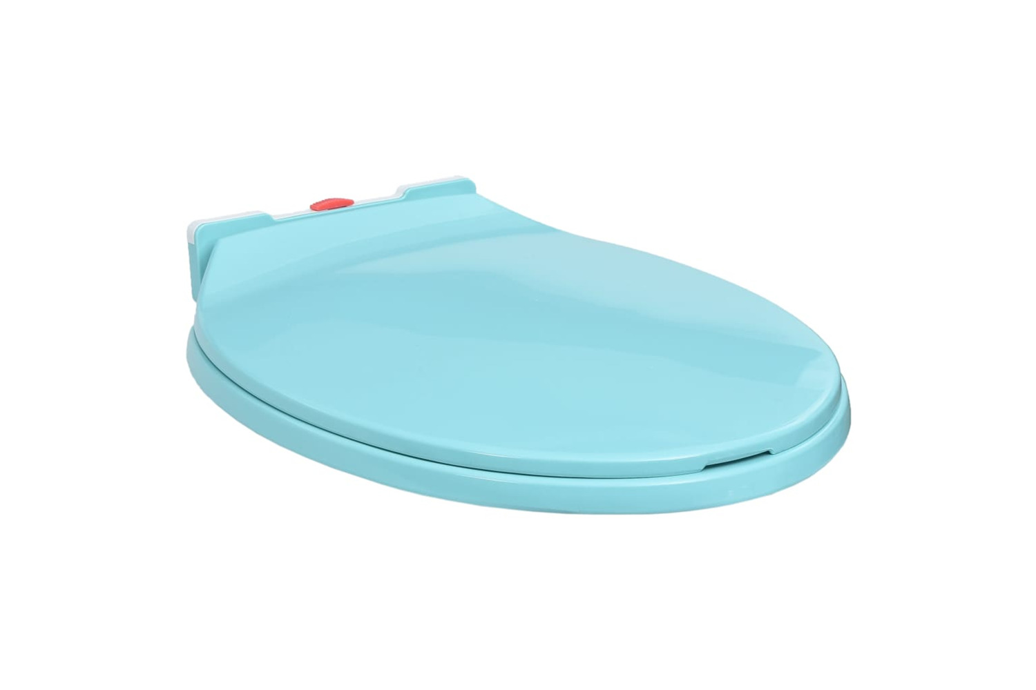 vidaXL 145825 Soft-close Toilet Seat Quick Release Green Oval