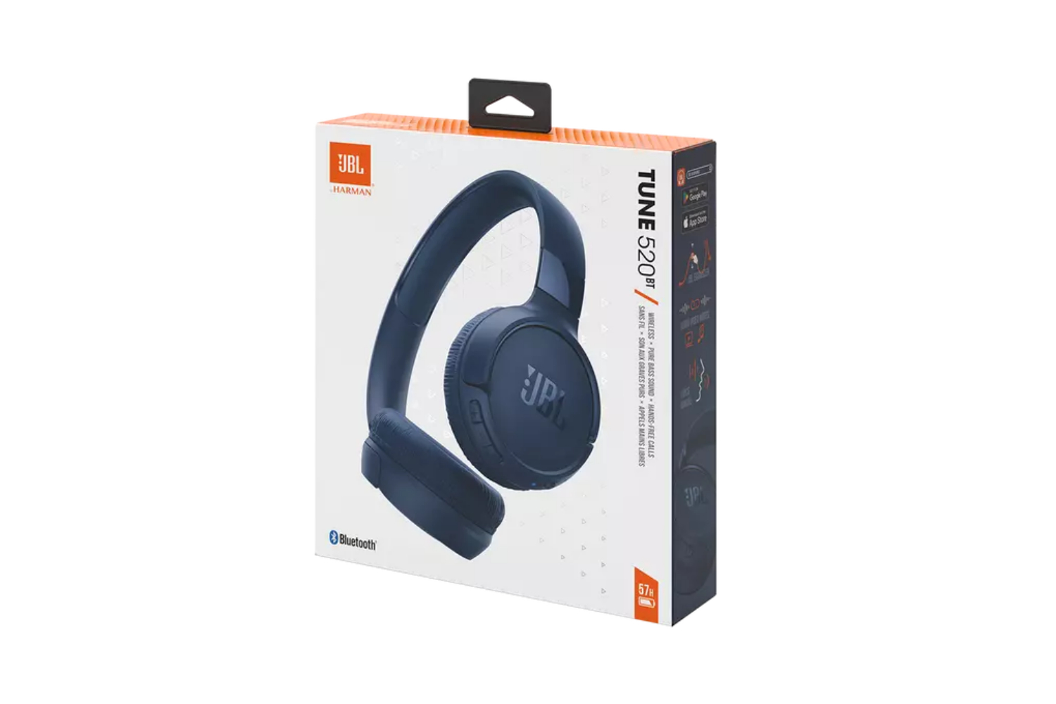 JBL Tune 520BT Wireless Over Ear Headphones Blue Ireland