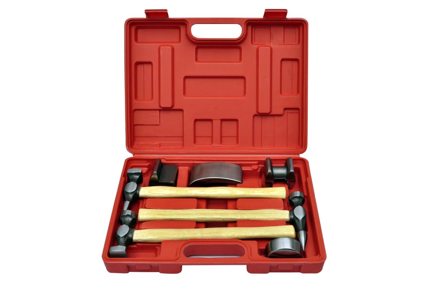vidaXL 140159 7-piece Auto Body Hammer And Dolly Dent Repair Set