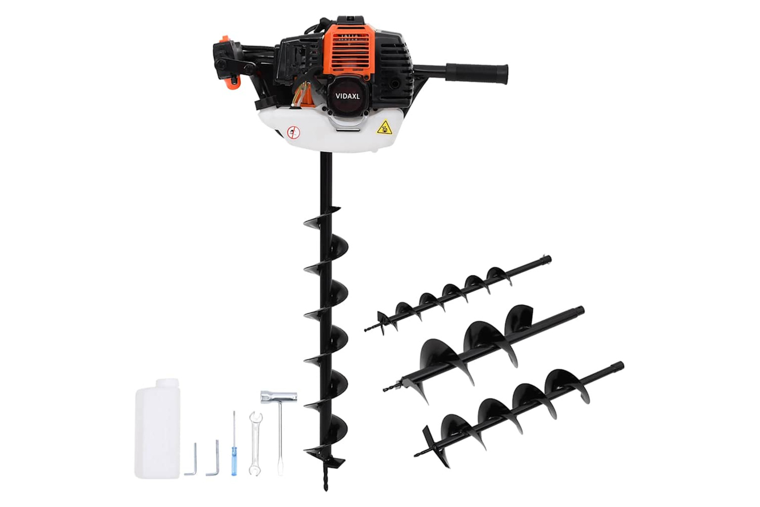 Vidaxl Auger Ground Drill Orange