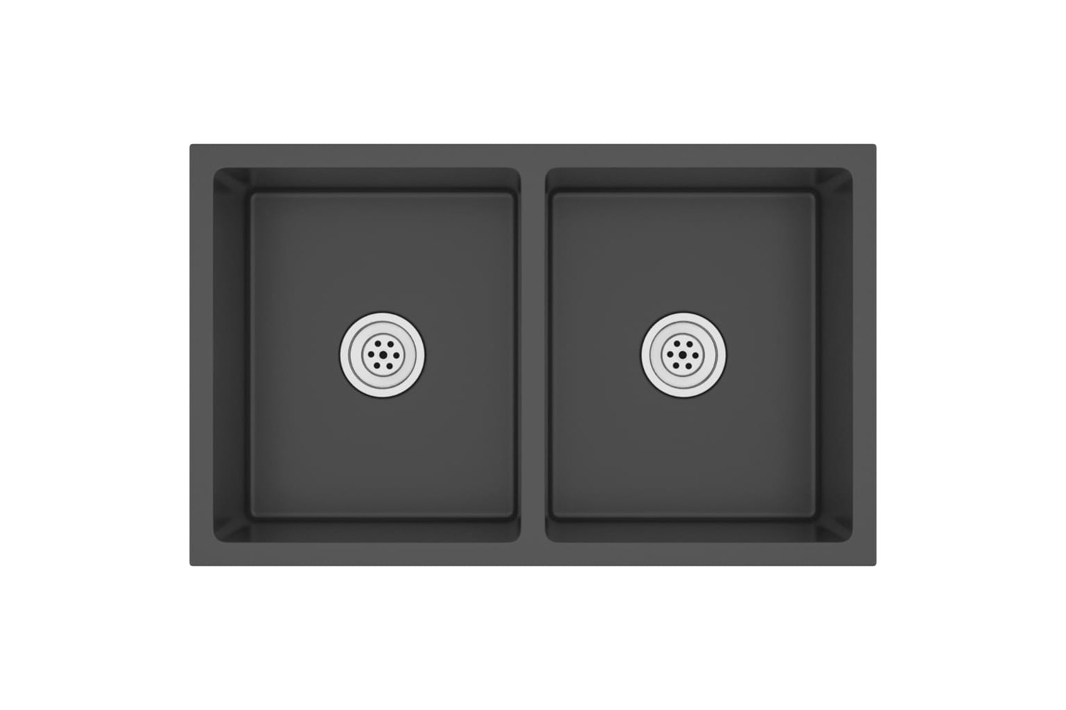 vidaXL 3072538 Handmade Kitchen Sink Stainless Steel